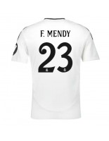 Real Madrid Ferland Mendy #23 Domácí Dres 2024-25 Krátký Rukáv